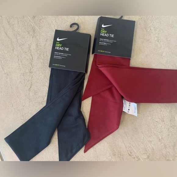 Nike® Dri-FIT® Sweat Wicking Head Ties - Picture 5 of 7
